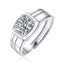 Men 1pc 1 Carat Moissanite Men's Ring