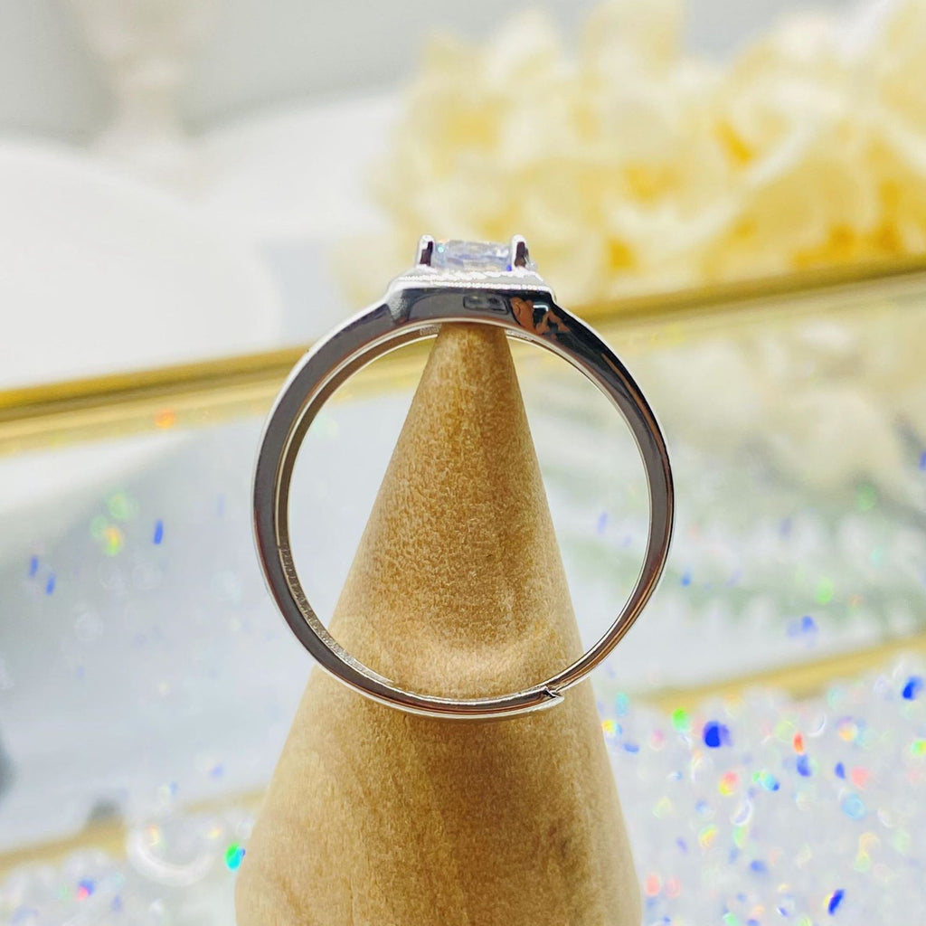 Men 1pc 1 Carat Moissanite Men's Ring