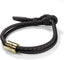 Men's Adjustable Silicone Braided Rope Bracelet