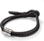 Men's Adjustable Silicone Braided Rope Bracelet