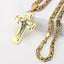 Men's Vintage Cross Pendant Necklace