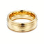 Golden Simple Tungsten Steel Ring