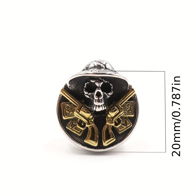 Halloween Vintage Skull Ring