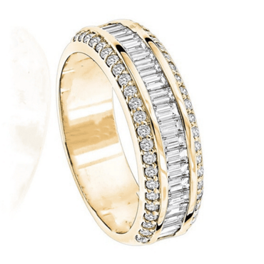 Inlaid Waterish Zirconia Ring