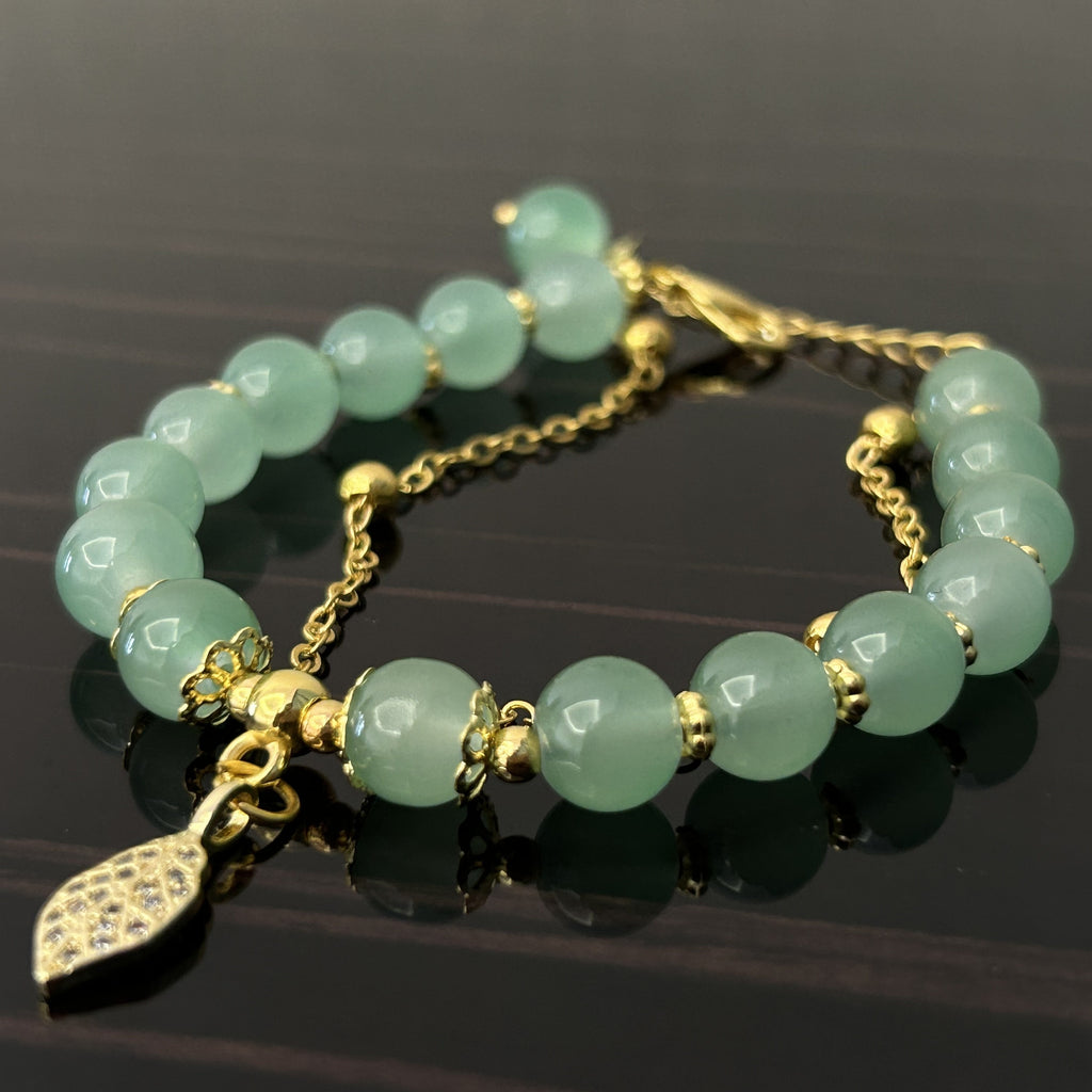 Women'sGreen Jade Bracelet