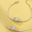 Inlaid Waterish Zircon Multi Colors Necklace Bracelet Set