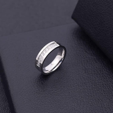 Men's 1Piece Titanium Stainless Steel Gold Silver Tone Plated Ring