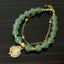 Tulip Green Jade Bracelet