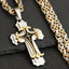 Men's Vintage Cross Pendant Necklace