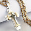 Men's Vintage Cross Pendant Necklace