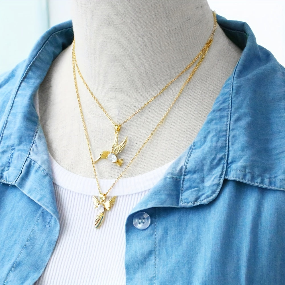 Peace Pigeon Pendant Necklace