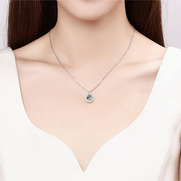 Women Moissanite Necklace