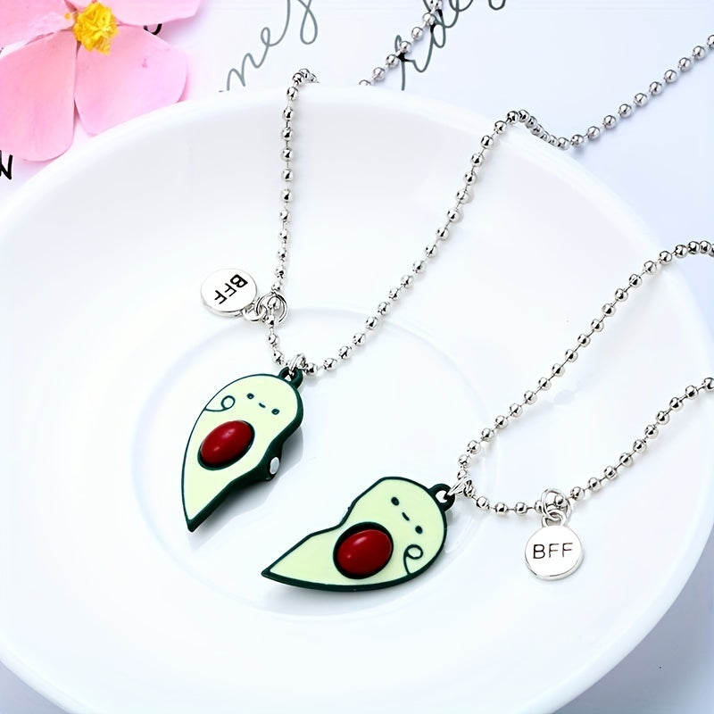 Avocado Pendant Magnetic Necklace