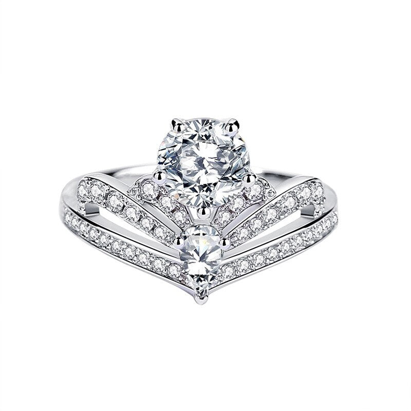 Women's Moissanite D Color 1.0Ct Rings