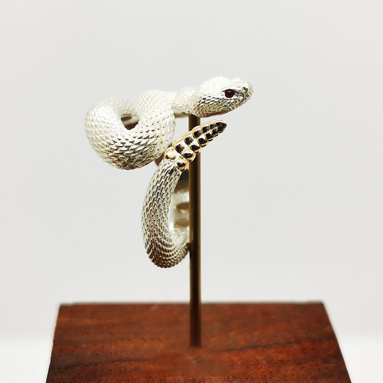 Vintage Handmade Snake Ring