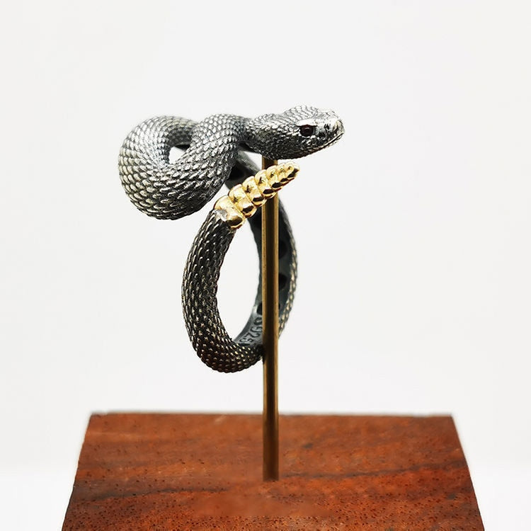 Vintage Handmade Snake Ring