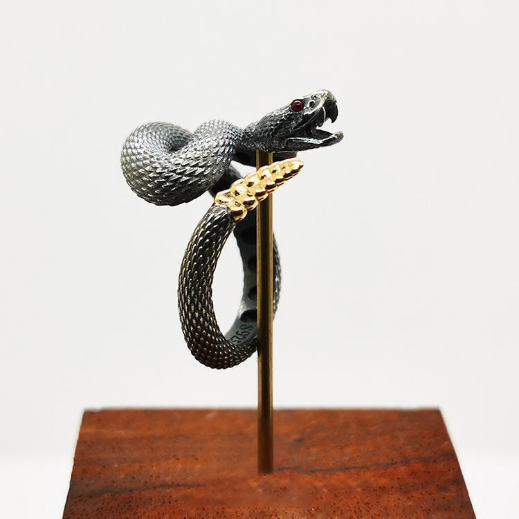 Vintage Handmade Snake Ring