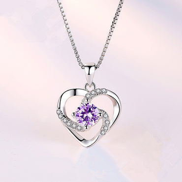S925 Silver Heart Necklace