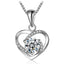 S925 Silver Heart Necklace