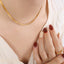 Multi-Layered Clavicle Chain Necklace