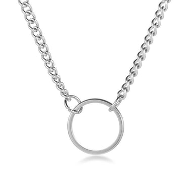 Women'sIMI Ring Titanium Necklace