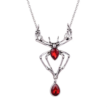 Gothic Spider Halloween Necklace