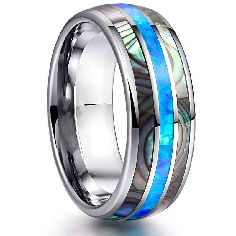 Men's 1pc Men's Trendy Stainless Steel Ring