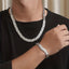 Men's 304 Stainless Steel Hip-hop Necklace Bracelet