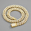 Men's Cuban Link Chain Iced Out Miami Cuban Necklace
