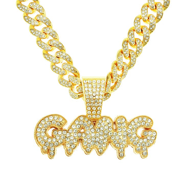 Men's Cuban Link Pendant Necklace