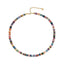 Natural Colored Stone Bead Necklace