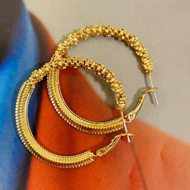 Irregular Hoop Earrings