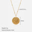 Constellation Gold Coin Necklace