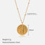 Constellation Gold Coin Necklace