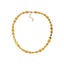 Irregular Frosted Square Choker Necklace