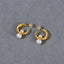 Panel Pearl Earrings