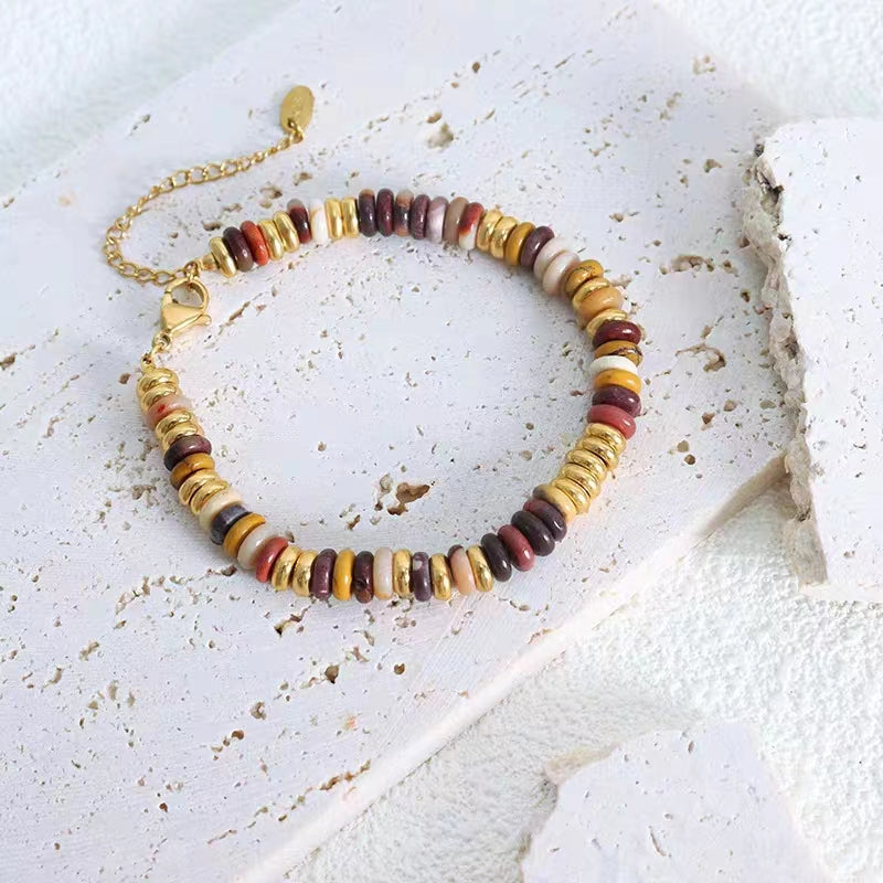 Natural Stone Beaded Set