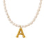 Freshwater Pearl Alphabet Necklace