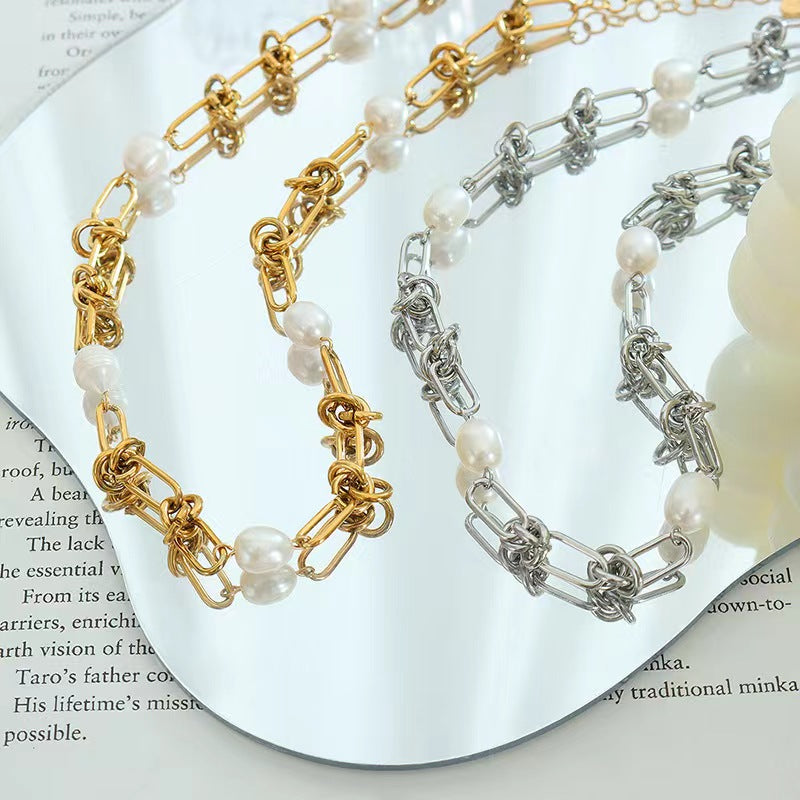 Freshwater Pearl Knotted Set