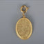 Baroque Freshwater Pearl Portrait Gold Coin Necklace