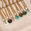 Cuban Chain Hoop Necklace