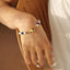Lapis Lazuli Pearl Drop Bracelet