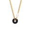 Cuban Chain Hoop Necklace