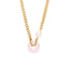 Cuban Chain Hoop Necklace