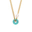 Cuban Chain Hoop Necklace