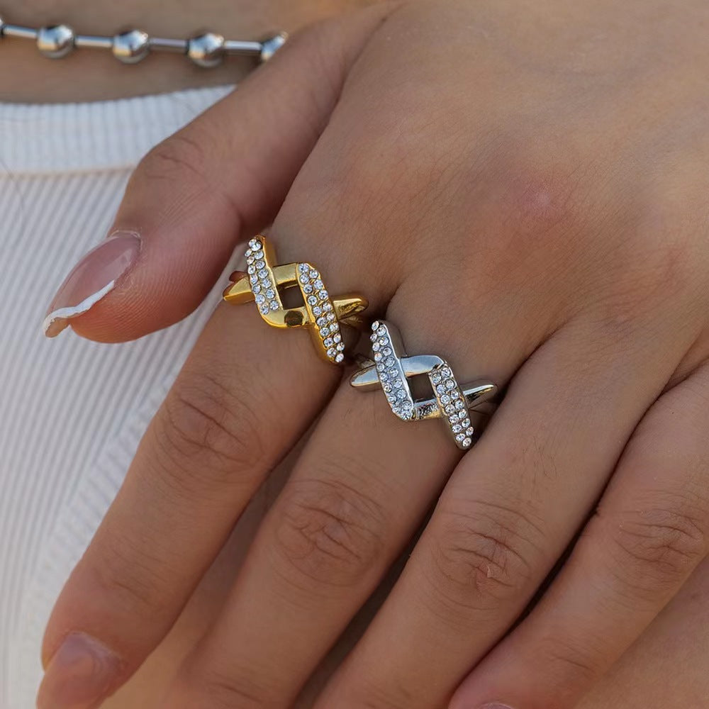 Zircon Split Ring
