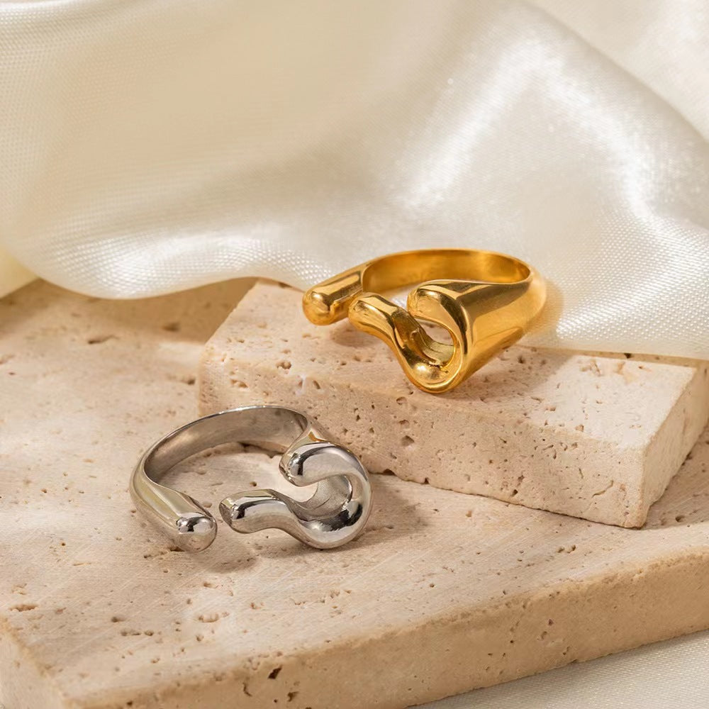 Punctuation Question Mark Ring