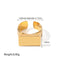 Rectangular Gold Silver Ring