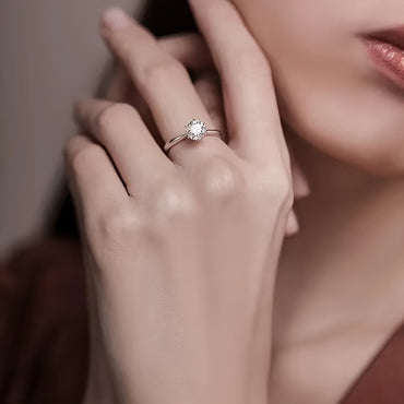 Moissanite Ring