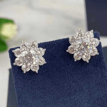 Moissanite Stud Earrings
